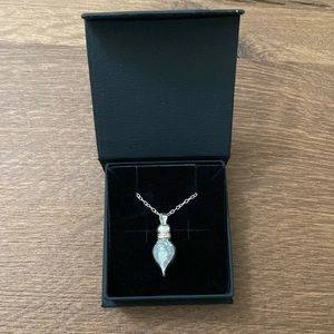 The Space Collective Kennedy Space Center REAL Moon Dust Silver Necklace